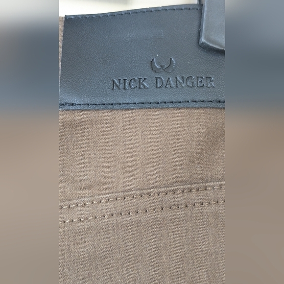 NICK DANGER Super Flex Utility Pants,, sl Dark Brown, 34x32, Super High Quality! - Picture 8 of 10